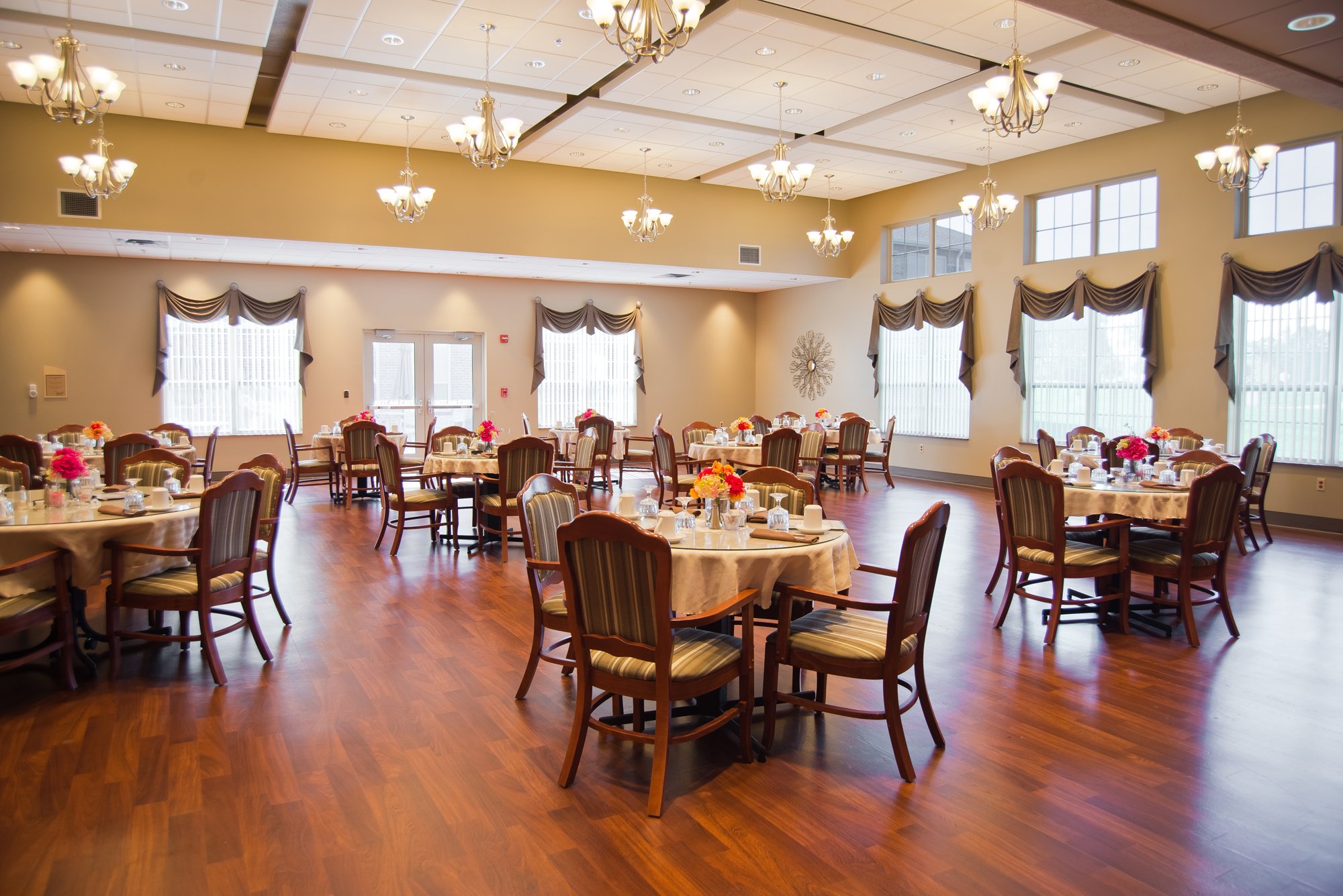 Aspen Trace Assisted Living Dining Area