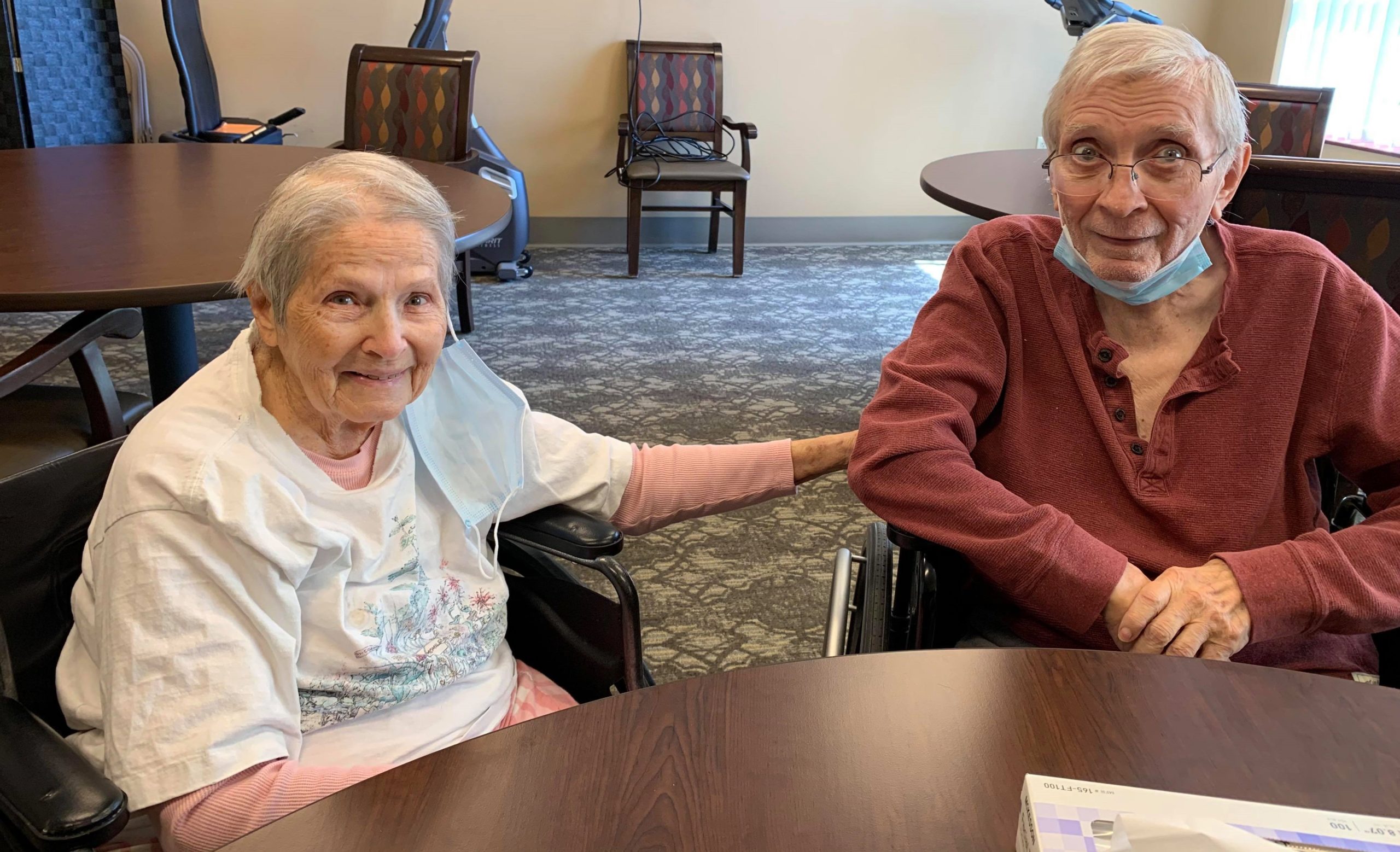 Richard and Vivian Dummich have been a couple for 68 years now.