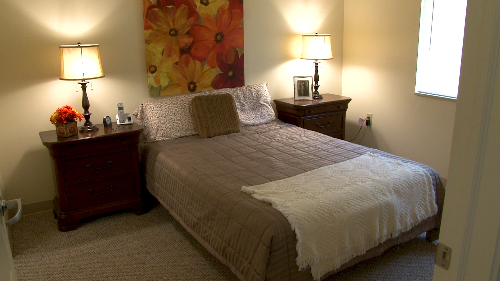 Harbour Manor Assisted Living Bedroom